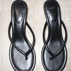 Mango Black Women's Sandals